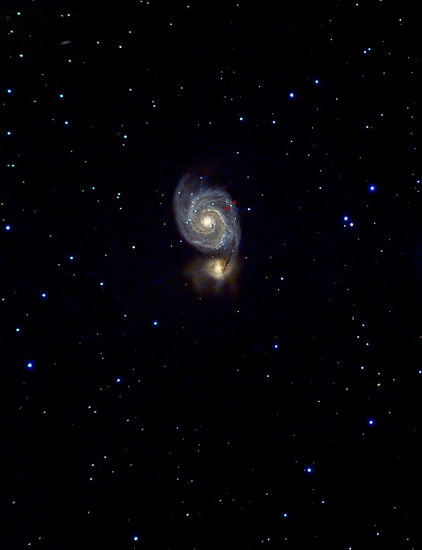 m51 with sn