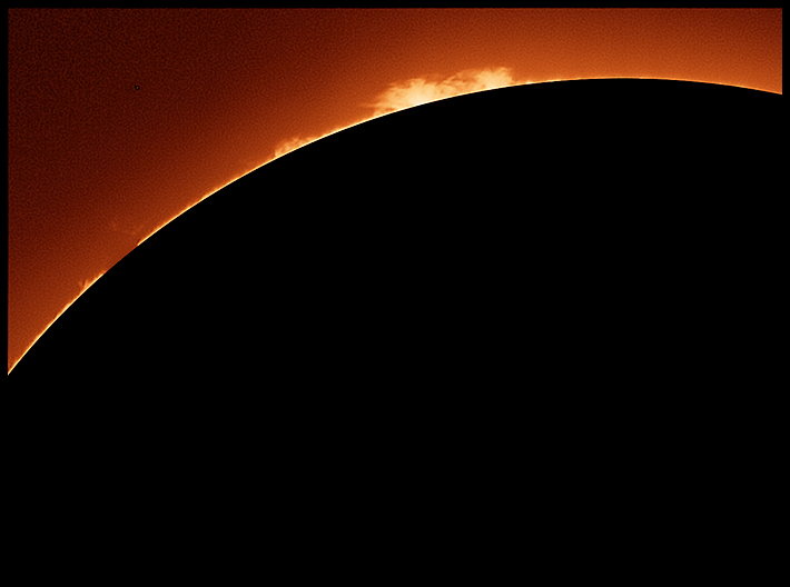 venus outside sun's disk