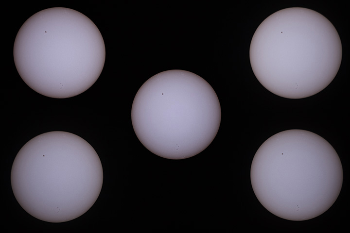 5 suns